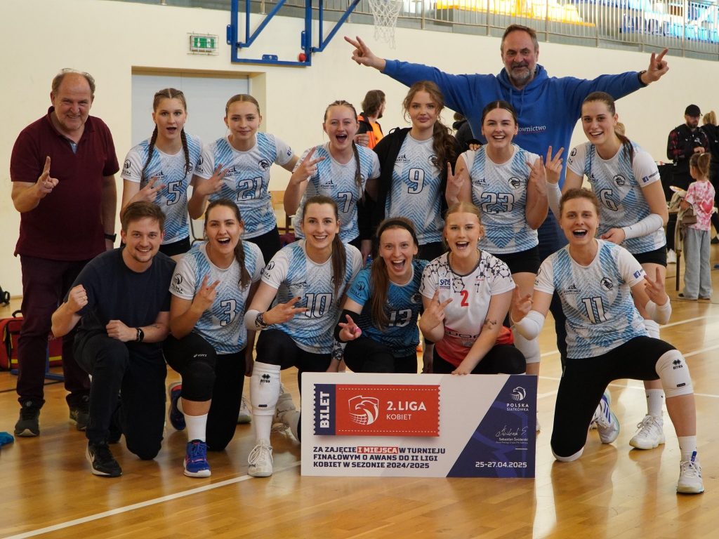 Awans MUKS Poprad Stary Sącz do II ligi siatkówki kobiet!