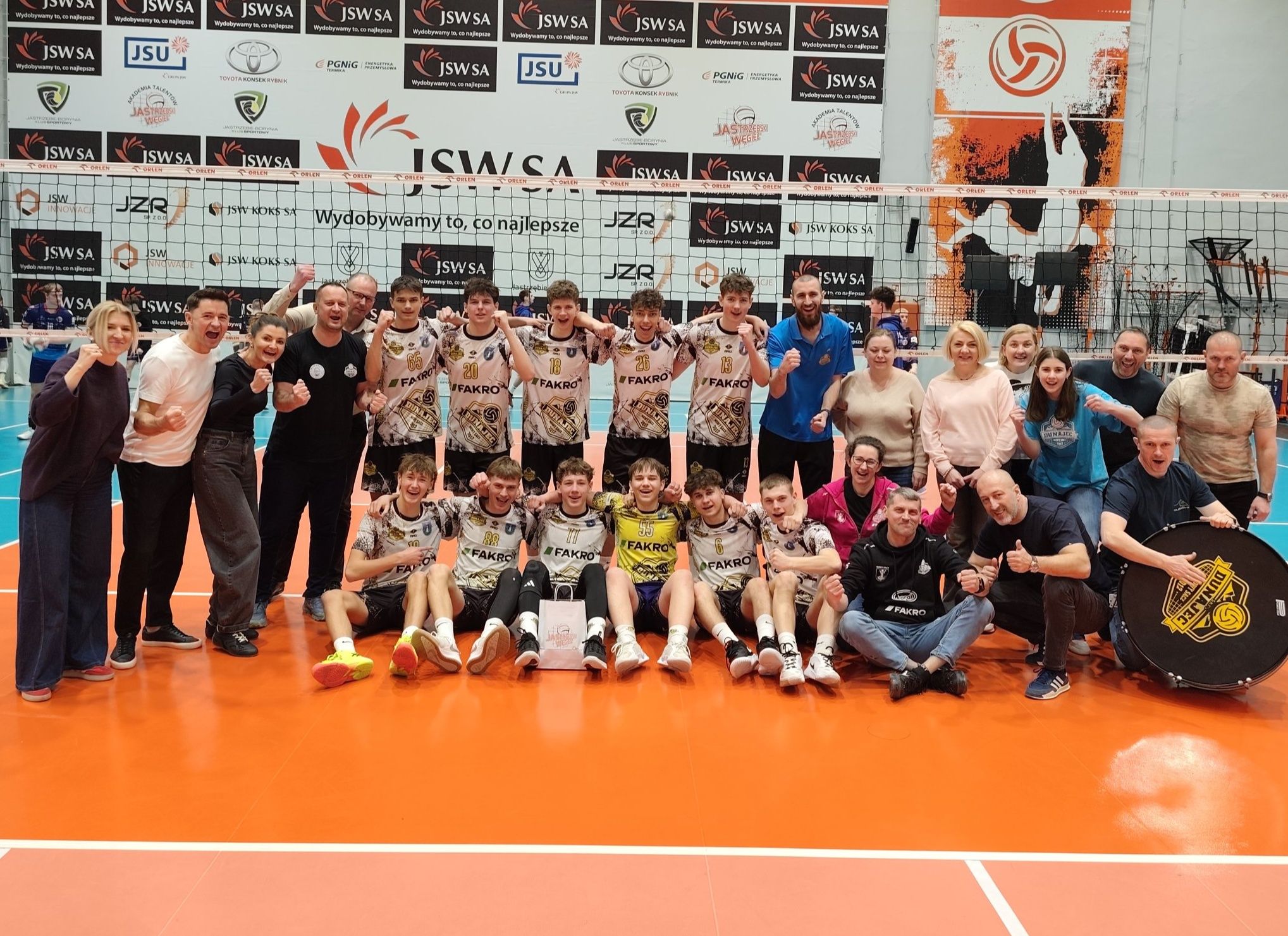 Kadeci SKPS Dunajec z 3. miejscem w ćwierćfinale Mistrzostw Polski